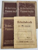 (4) GERMAN WORK BOOKS
