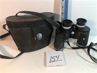 Vintage Sans & Streiffe traveler binoculars w/case