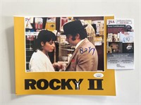 Rocky II Burt Young signed photo. JSA