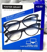 Foster Grant Design Optics Eyewear +2.50