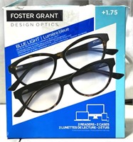 Foster Grant Design Optics Eyewear +1.75
