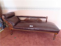 Leather Ceder Day Bed