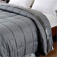 King Down  Alternative Blanket with Satin Trim