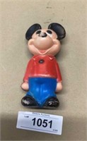 Vintage Mickey Mouse plastic figurine
