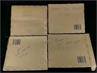 (4) 2009 Uncirculated Coin Box Sets