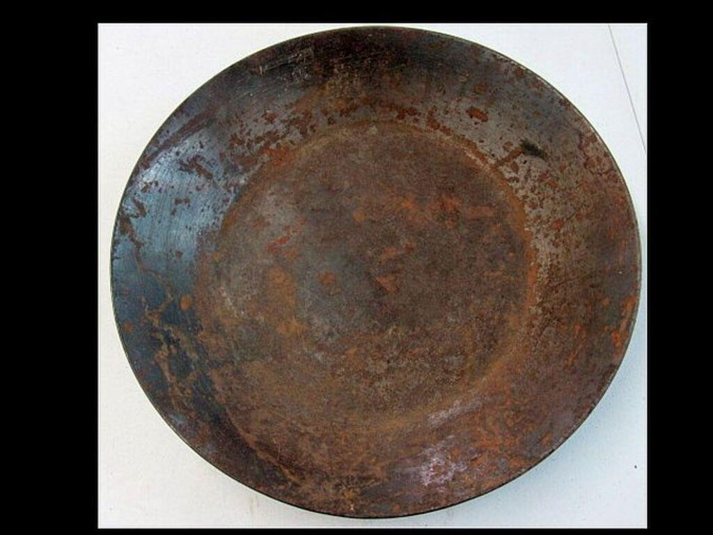 GOLD MINING PAN - FOUND IN OLD CALIF. GOLD MINE