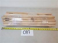 x25 Native American Inspired Wood Tomahawk Handles
