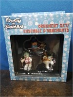 Frosty the snowman ornaments set
