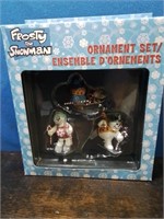 New frosty the snowman ornaments set