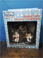 New frosty the snowman ornaments set