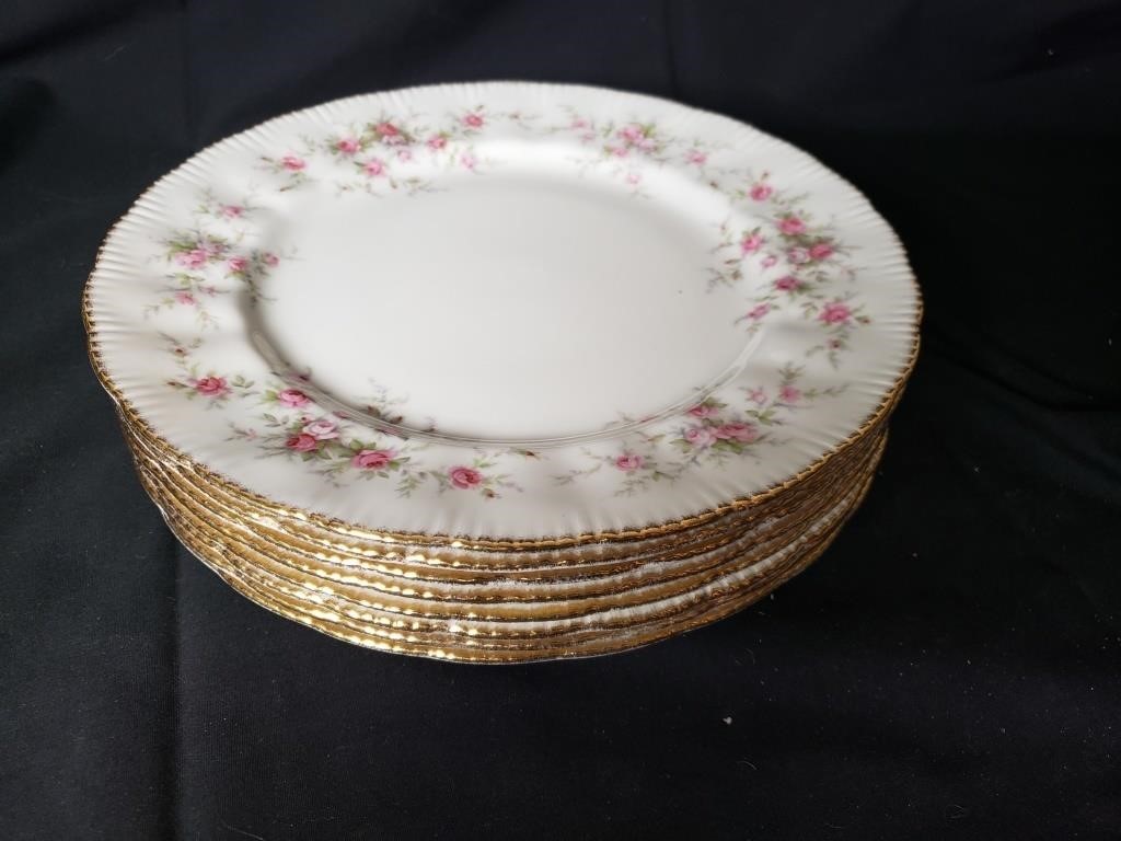 PARAGON CHINA DINNER PLATES