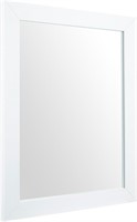 16x20 White Wall Mirror
