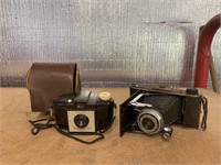 Kodak Brownie 127 & Ferrania cameras