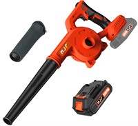 Cordless Leaf Blower, 20V Battery Powered, 2-in-1