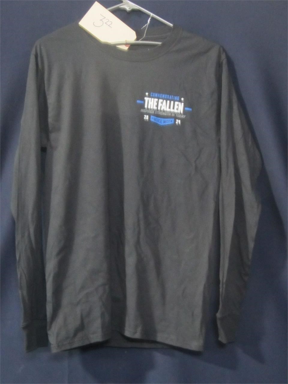 Thin Blue Line Police Support Gear Small Shirt