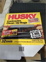 Husky Contractor Clean Up Bags 42 Gallons