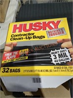 Husky Contractor Clean Up Bags 42 Gallons