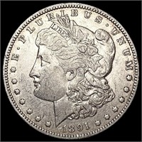 1891-O Morgan Silver Dollar CLOSELY UNCIRCULATED