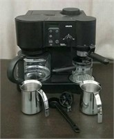 Box- Krups Coffee & Espresso Machine With