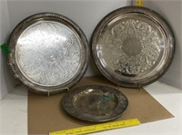 Silver Plate ? Platters 3