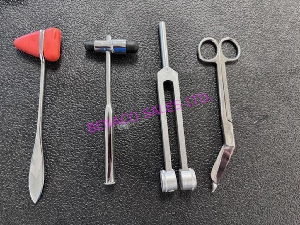 LOT, 4 PCS ASST INSTRUMENTS