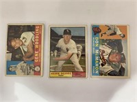1960 Topps Baseball Cards - Herb SCore #185, Don M