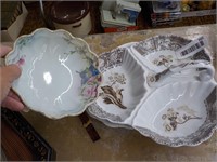3 porcelain items