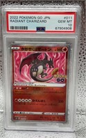 2022 Pokémon Go Jap. Radiant Charizard PSA 10