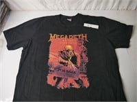 Vintage Megadeth tshirt Sz XXLarge