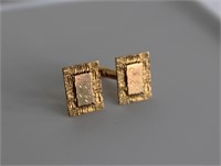 14 K Gold Vintage Cufflinks