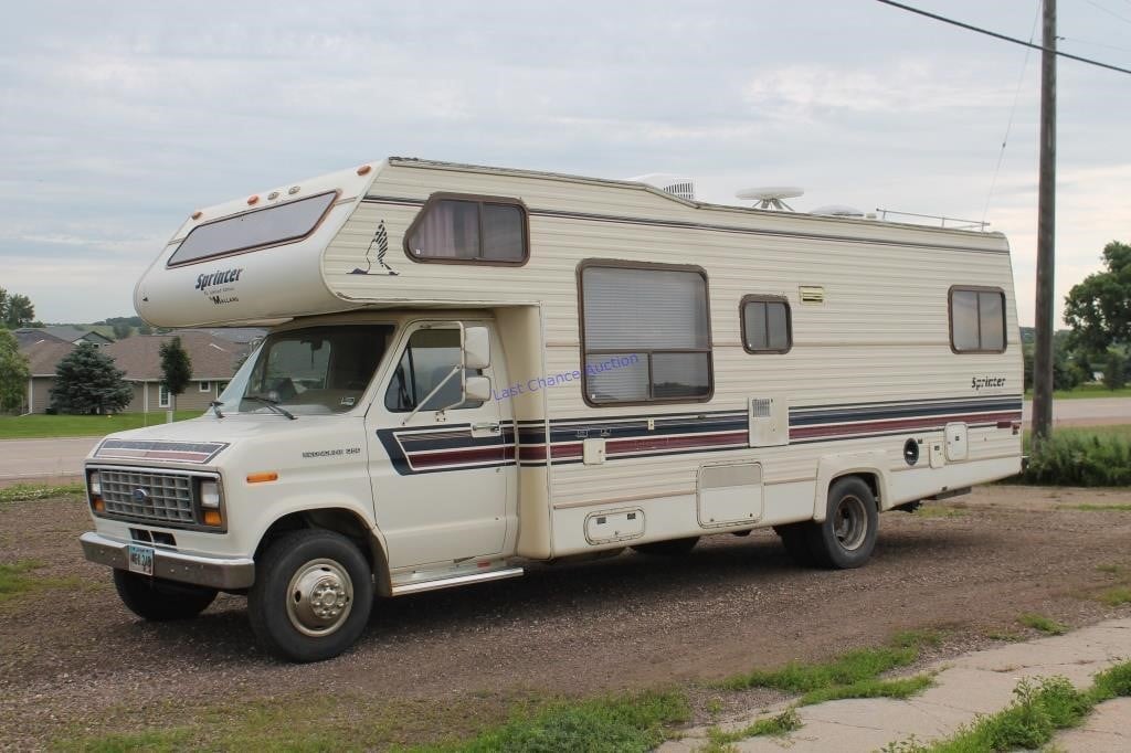Recreational Vehicle Auction - July 6, 2024