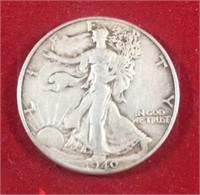 1940 Walking Liberty Half Dollar VF