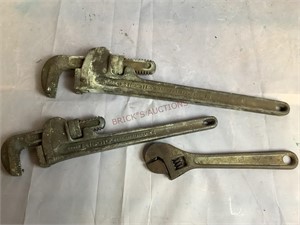 Adjustable Crescent Wrenches