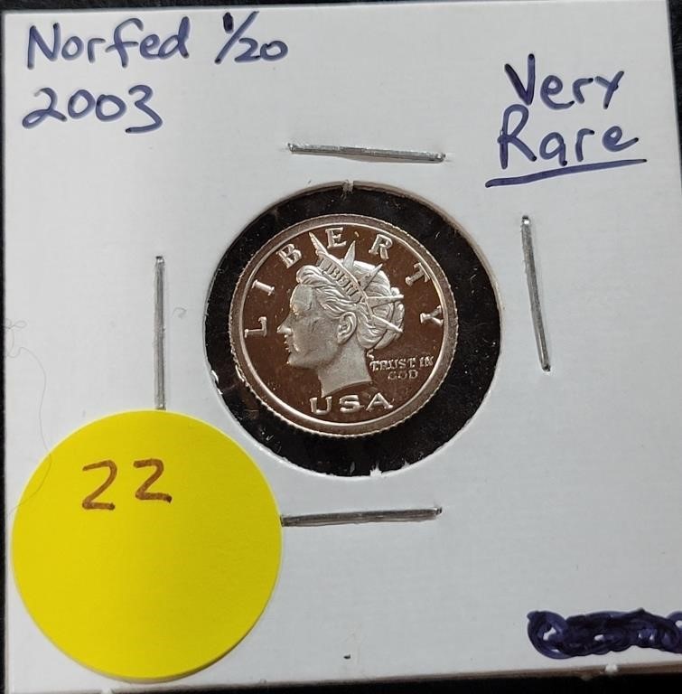 NORFED 1/20 OZ. 2003 LIBERTY DOLLAR