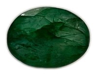 Oval Cut 4.65ct Emerald Gemstone