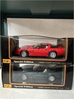 Special Edition 1996 Corvette Coupes 1:18 scale