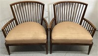 Pair of MCM Style Arm Chairs