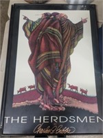 Two "The Herdsmen" Large Prints