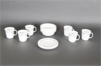 Vintage Corelle "Burgandy" Dinnerware