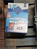 2-3ct blue buffalo dog treat trio 9/24