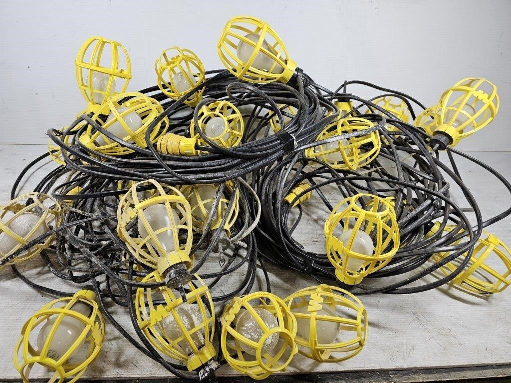 (3) Sets of String Work Lighting