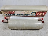 Assorted Plastic Sheeting/ Heavy Duty Plastic Wrap