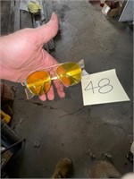 Safety glasses. Shooting glasses ?