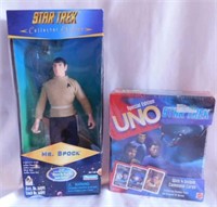 Star Trek: Playmates Mr. Spock action figure, NIB