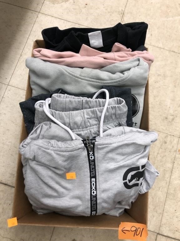 Box of Women’s Sweatshirts - Nike, VS PINk,