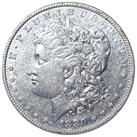1880-O Morgan Silver Dollar NEARLY UNCIRCULATED