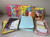 Coloring & Activity Books, Assorted Paper