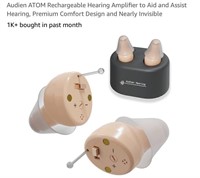 Audien ATOM Rechargeable Hearing Amplifier