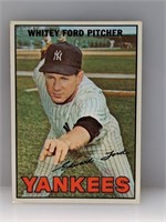 1967 Topps #5 Whitey Ford HOF New York Yankees