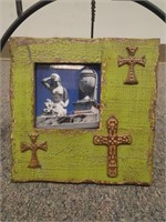 Framed Christian Artifact Picture